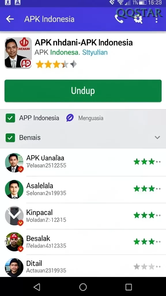 Cuplikan layar DESABET — pengaturan akun