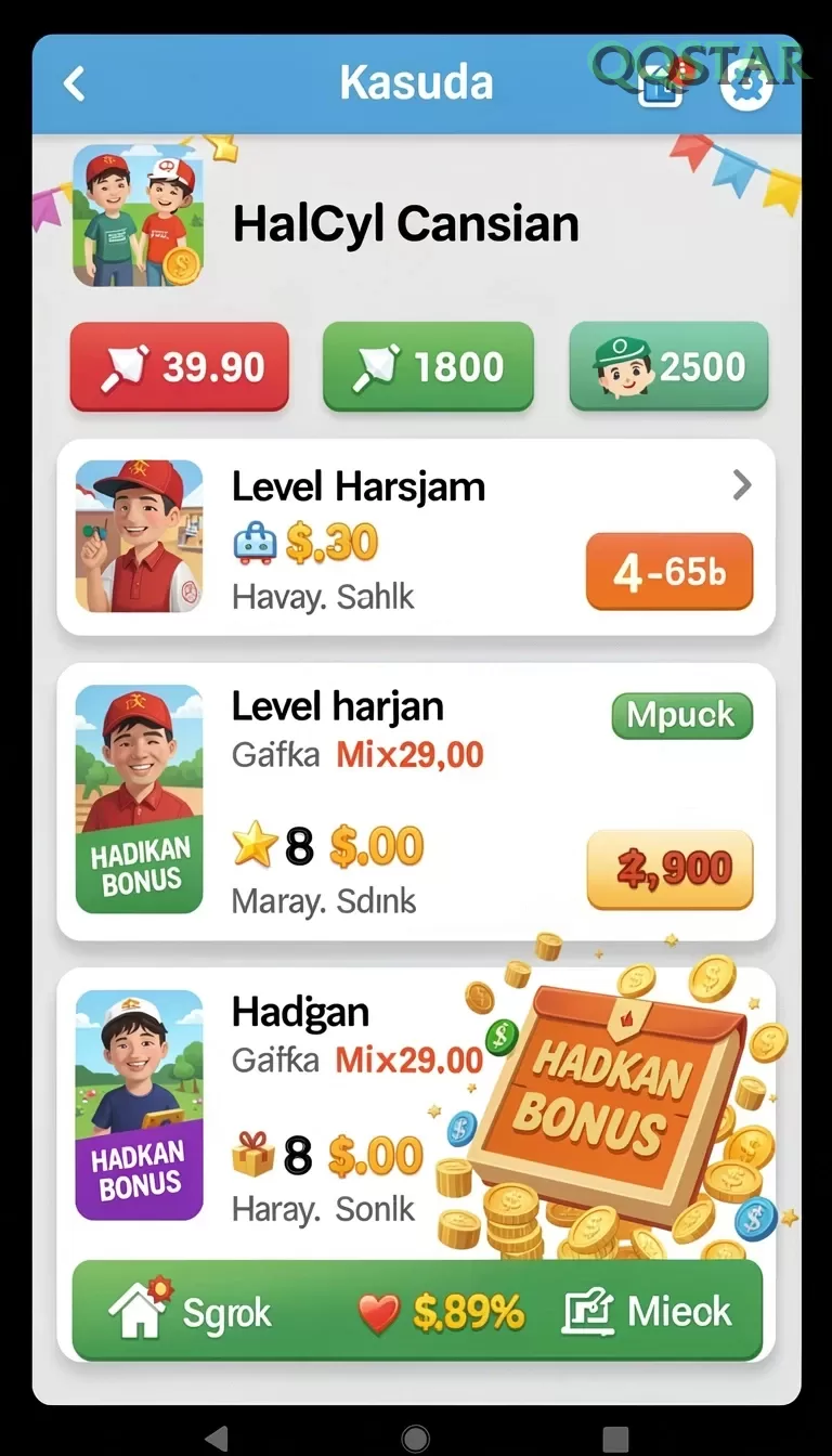 Cuplikan layar SKY99 — menu navigasi