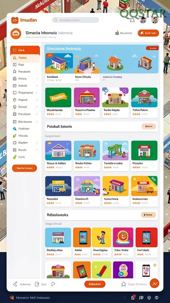 Cuplikan layar API36 — menu navigasi